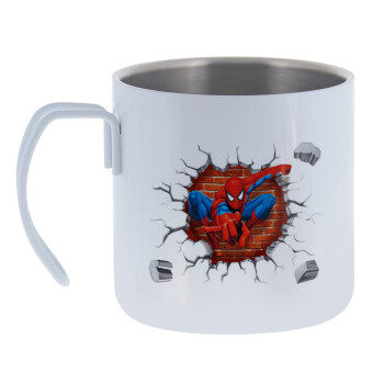 Spiderman wall, Mug Stainless steel double wall 400ml