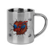 Spiderman wall, Mug Stainless steel double wall 300ml