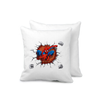 Spiderman wall, Sofa cushion 40x40cm includes filling