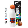 Bascetball Metal mug thermos, double wall, 550ml