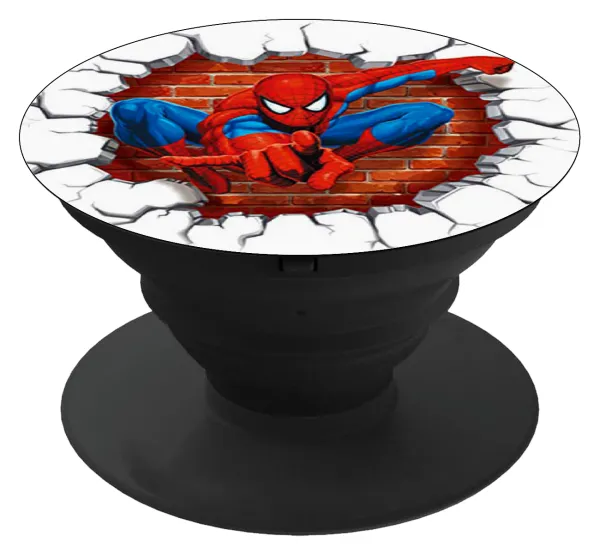 Spiderman wall — Phone Holders Stand  Μαύρο Βάση Στήριξης Κινητού στο Χέρι
