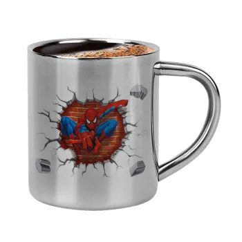 Spiderman wall, Κουπάκι μεταλλικό διπλού τοιχώματος για espresso (220ml)