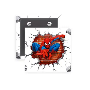 Spiderman wall, Κονκάρδα παραμάνα τετράγωνη 5x5cm