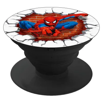 Spiderman wall, Phone Holders Stand  Μαύρο Βάση Στήριξης Κινητού στο Χέρι