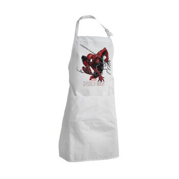 Spider-man, Adult Chef Apron (with sliders and 2 pockets)