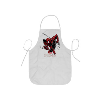 Spider-man, Ποδιά Σεφ ολόσωμη κοντή  Παιδική (44x62cm)