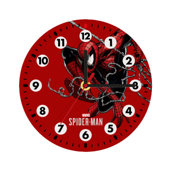 Spider-man, Wooden wall clock (20cm)