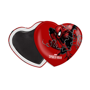 Spider-man, Μαγνητάκι καρδιά (57x52mm)