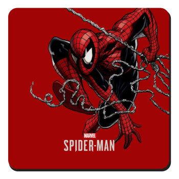 Spider-man, Τετράγωνο μαγνητάκι ξύλινο 9x9cm