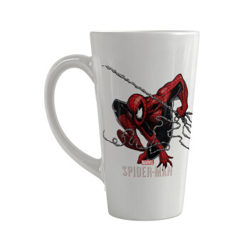 Spider-man, Κούπα κωνική Latte Μεγάλη, κεραμική, 450ml