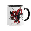 Spider-man, Mug colored black, ceramic, 330ml