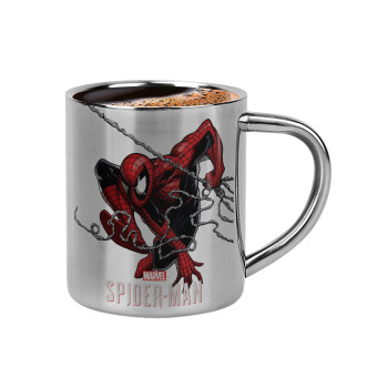 Spider-man, Double-wall metal cup for espresso (220ml)