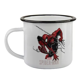 Spider-man, Κούπα εμαγιέ με μαύρο χείλος 360ml