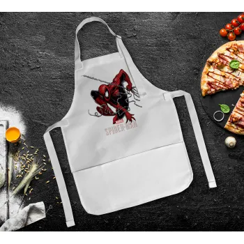 Spider-man, Ποδιά Σεφ Ολόσωμη Παιδική (με ρυθμιστικά και 2 τσέπες)