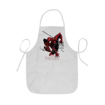 Spider-man, Ποδιά Σεφ ολόσωμη κοντή  Παιδική (44x62cm)