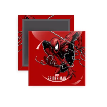 Spider-man, Μαγνητάκι ψυγείου τετράγωνο διάστασης 5x5cm