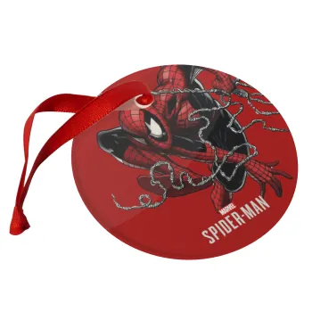 Spider-man, Στολίδι Χριστουγεννιάτικο στολίδι γυάλινο 9cm