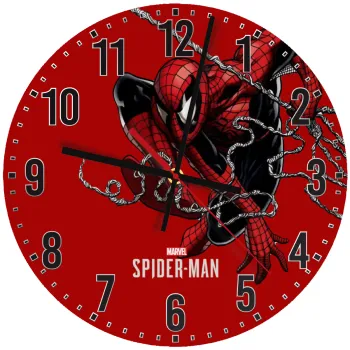Spider-man, Ρολόι τοίχου ξύλινο (30cm)