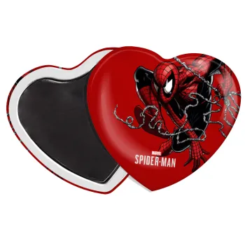 Spider-man, Μαγνητάκι καρδιά (57x52mm)