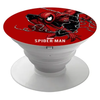 Spider-man, Phone Holders Stand  White Hand-held Mobile Phone Holder