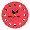 Valorant, Ρολόι τοίχου ξύλινο (20cm)