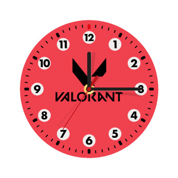 Valorant, Wooden wall clock (20cm)