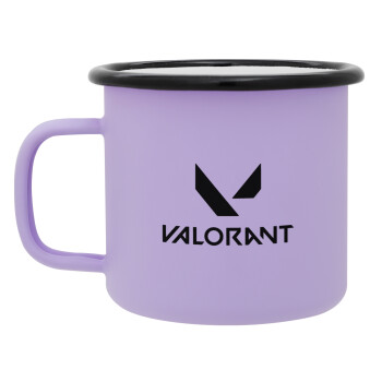Valorant, Κούπα Μεταλλική εμαγιέ ΜΑΤ Light Pastel Purple 360ml