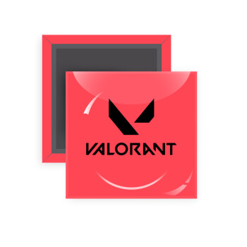 Valorant, Μαγνητάκι ψυγείου τετράγωνο διάστασης 5x5cm