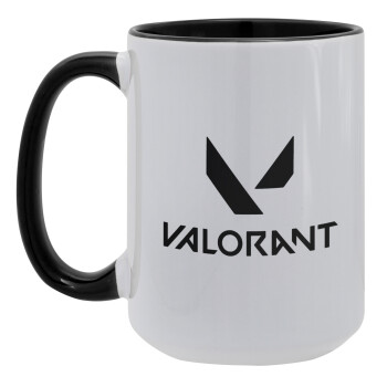Valorant, Κούπα Mega 15oz, κεραμική Μαύρη, 450ml