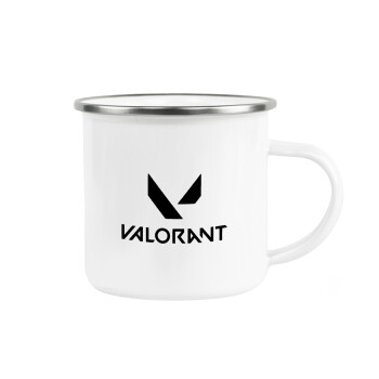 Valorant, Κούπα Μεταλλική εμαγιέ λευκη 360ml