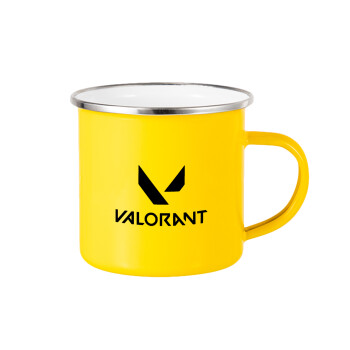 Valorant, Yellow Enamel Metallic Cup 360ml