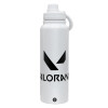 1L Stainless Steel Thermal Bottle with Phone Holder & Double Wall Insulation