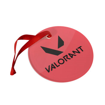 Valorant, Χριστουγεννιάτικο στολίδι γυάλινο 9cm