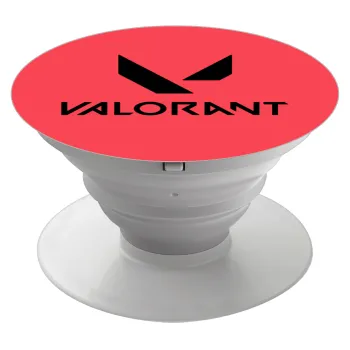 Valorant, Phone Holders Stand  White Hand-held Mobile Phone Holder