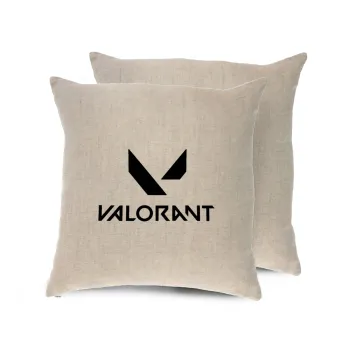Valorant, Μαξιλάρι καναπέ ΛΙΝΟ 40x40cm περιέχεται το  γέμισμα