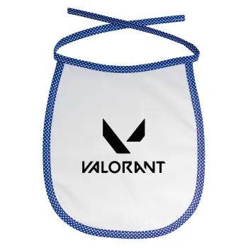 Valorant, Σαλιάρα μωρού αλέκιαστη με κορδόνι Μπλε