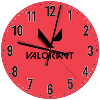Valorant, Ρολόι τοίχου ξύλινο (30cm)
