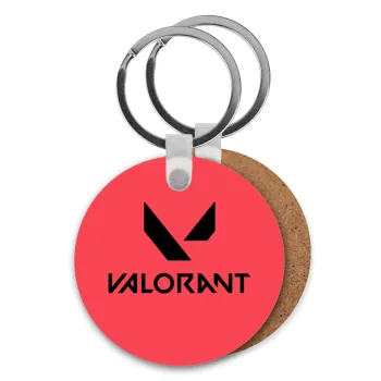 Valorant, Μπρελόκ Ξύλινο στρογγυλό MDF Φ5cm
