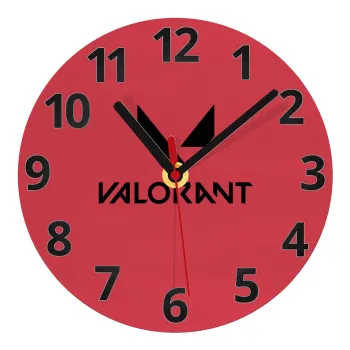 Valorant, Ρολόι τοίχου γυάλινο (20cm)