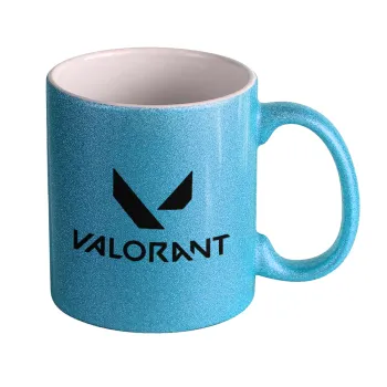 Valorant, Κούπα Σιέλ Glitter που γυαλίζει, κεραμική, 330ml