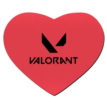 Valorant, Mousepad καρδιά 23x20cm