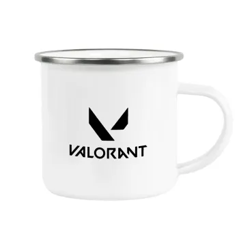 Valorant, Κούπα Μεταλλική εμαγιέ λευκη 360ml