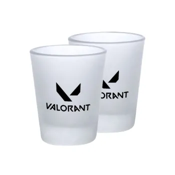Valorant, Σφηνοπότηρα γυάλινα 45ml του πάγου (2 τεμάχια)