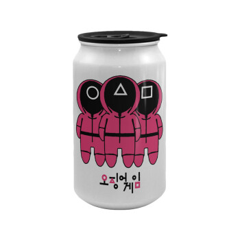 The squid game, Κούπα ταξιδιού μεταλλική με καπάκι (tin-can) 500ml