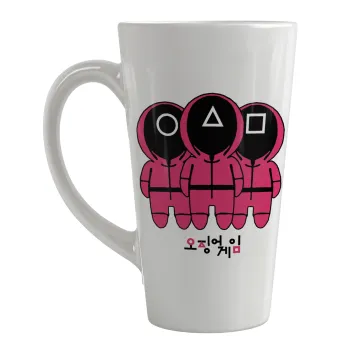 The squid game, Κούπα κωνική Latte Μεγάλη, κεραμική, 450ml