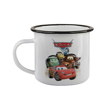 Αυτοκίνητα, Κούπα εμαγιέ με μαύρο χείλος 360ml