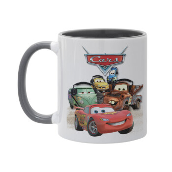 Αυτοκίνητα, Mug colored grey, ceramic, 330ml