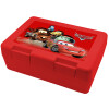 Children's cookie container RED 185x128x65mm (BPA free plastic)