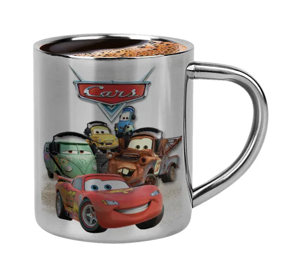 Αυτοκίνητα — Double-wall metal cup for espresso (220ml)