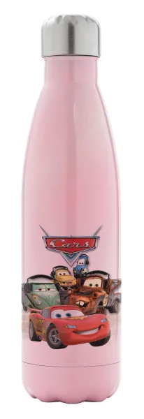 Αυτοκίνητα — Metal mug thermos Pink Iridiscent (Stainless steel), double wall, 500ml